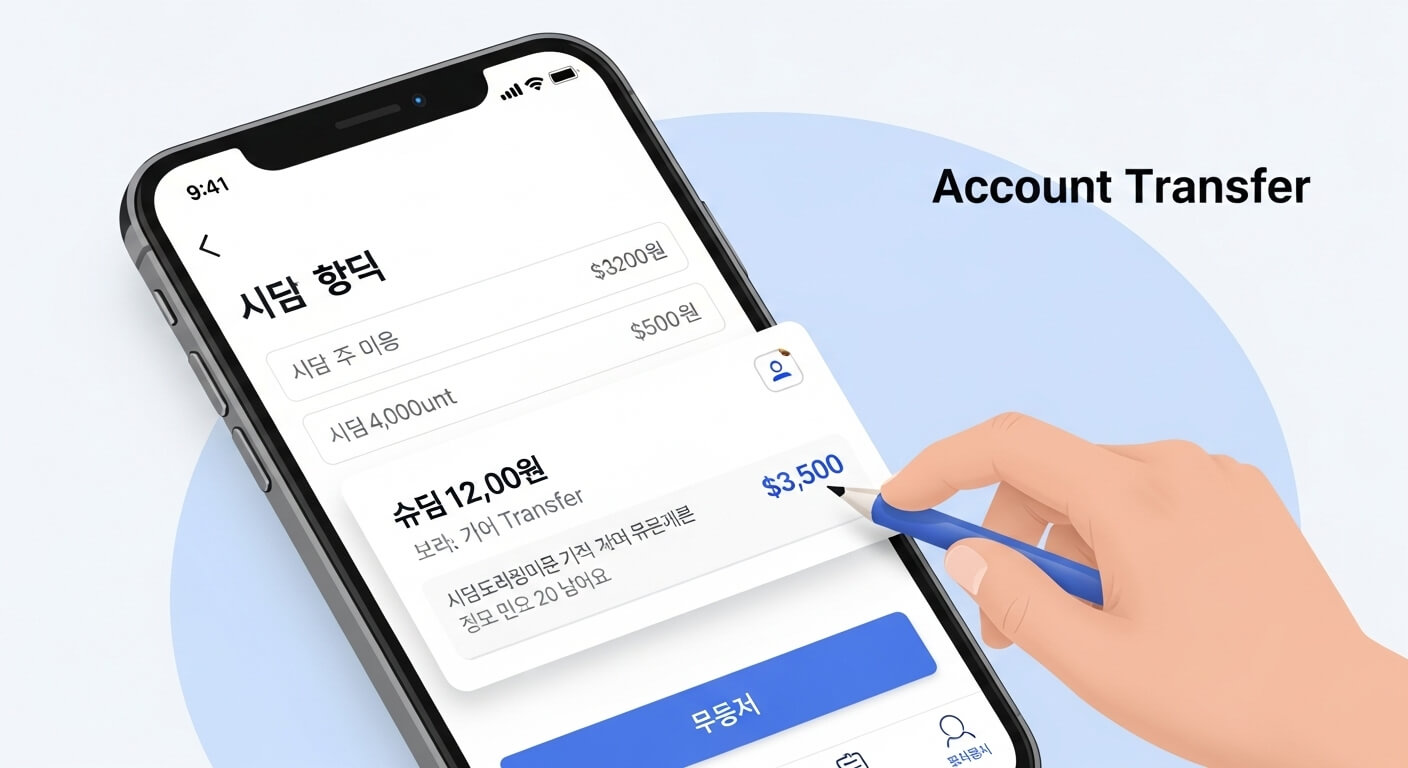 가족간 계좌이체