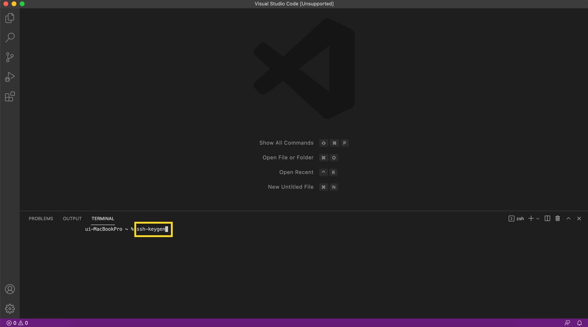ssh-key-git-mac