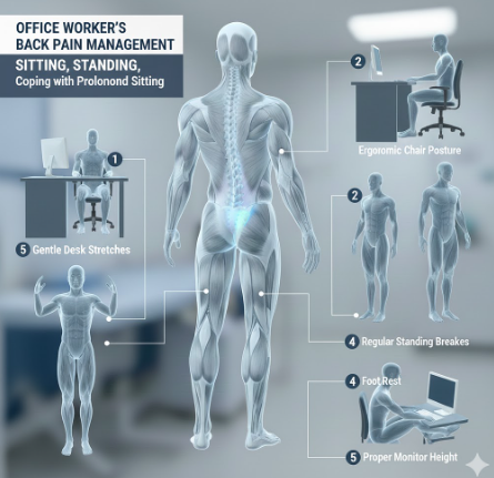 직장인의 허리디스크 관리법