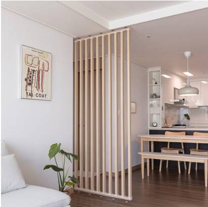 [수도권 3일 빠른배송+전국무료배송] 포더홈 레인 인테리어 공간분리 가벽 파티션 셀프인테리어 인테리어가벽 원목파티션 줄무늬 이케아st