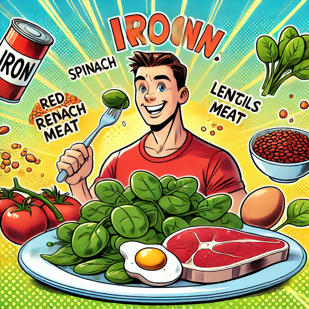 철분이 부족할 때 먹으면 좋은 음식