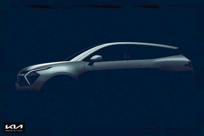 신형 스포티지 풀체인지 NQ5 티저 - 측면2