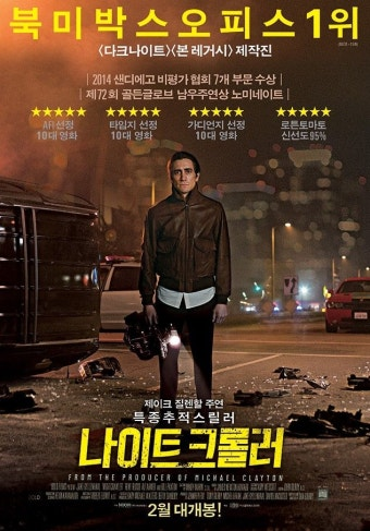 영화 나이트크롤러 포스터