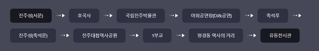 진주남강 유등축제 일정