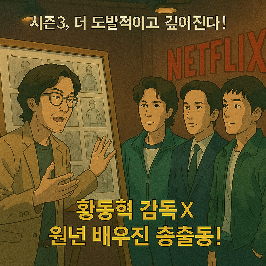 오징어게임- 시즌3 -공개일 -언제?