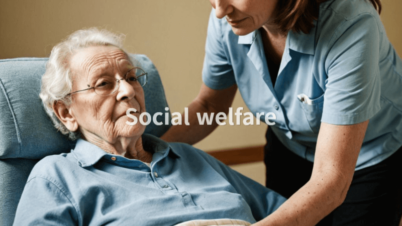 퇴원 후 노인 돌봄 복지 사업