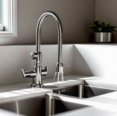 수전 물때 곰팡이