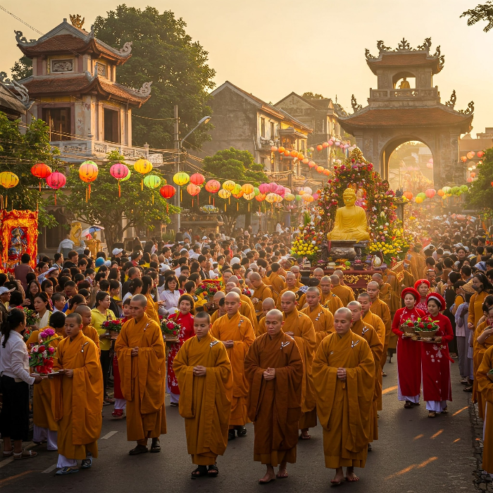 베트남의 붓 페스티벌(Buddha's Birthday) - 평화와 조화의 축제