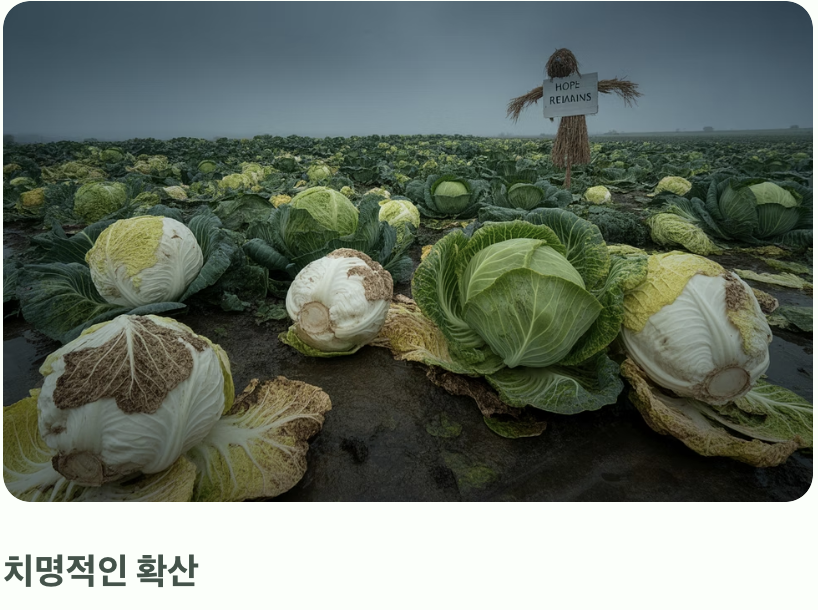 속절없이 물러버리는 &amp;#39;무름병&amp;#39;의 습격