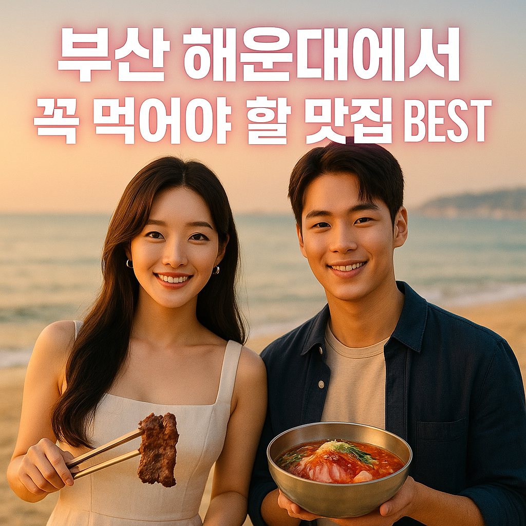 해운대 맛집 BEST7 찐로컬 코스