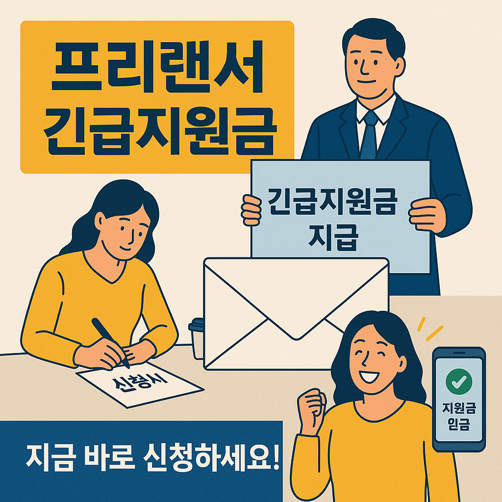 프리랜서 긴급지원금