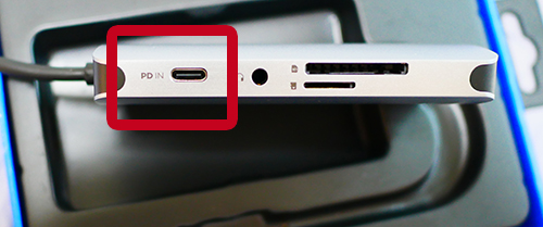 PD-IN기능이있는허브