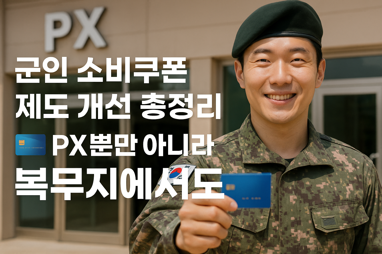 민생회복소비쿠폰군인