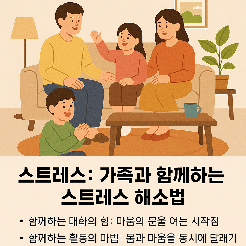 가족과 함께하는 스트레스 해소법