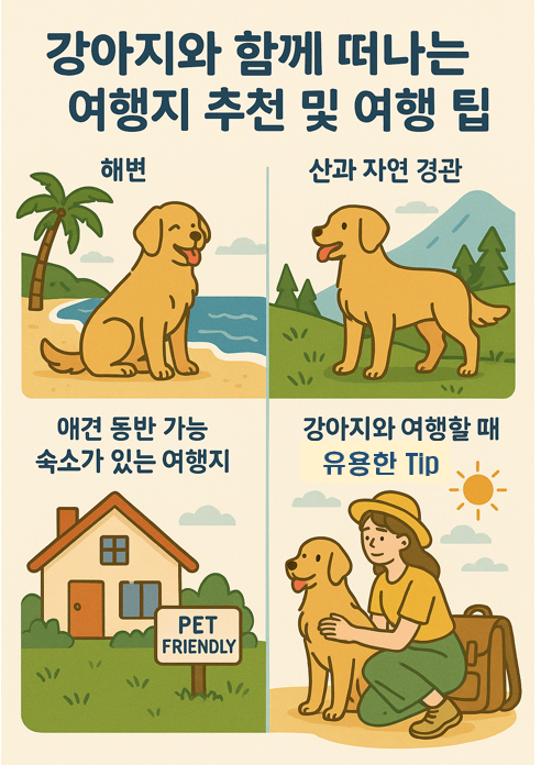 강아지와 함께 떠나는 여행지 추천 이미지