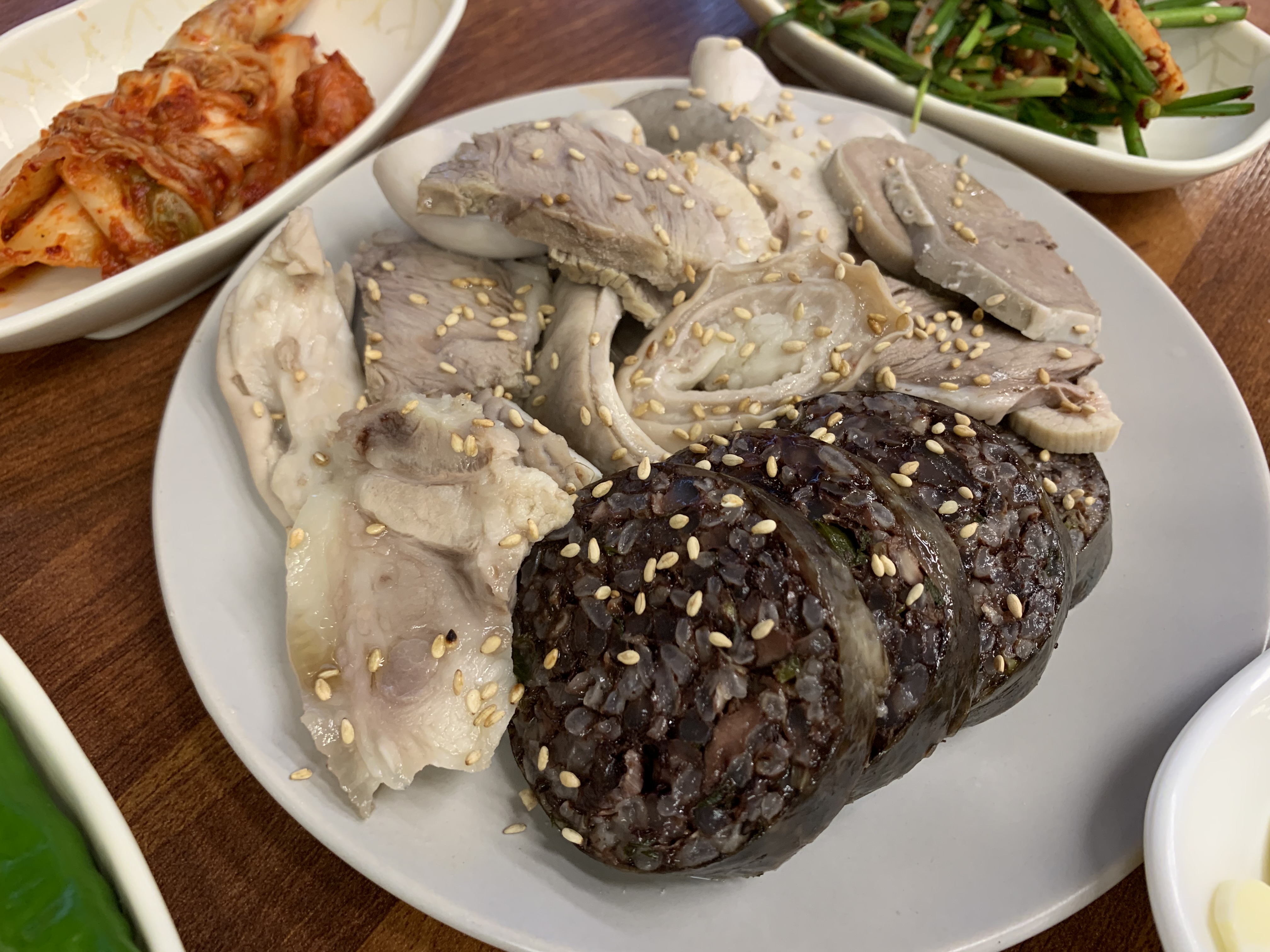 순대모둠수육