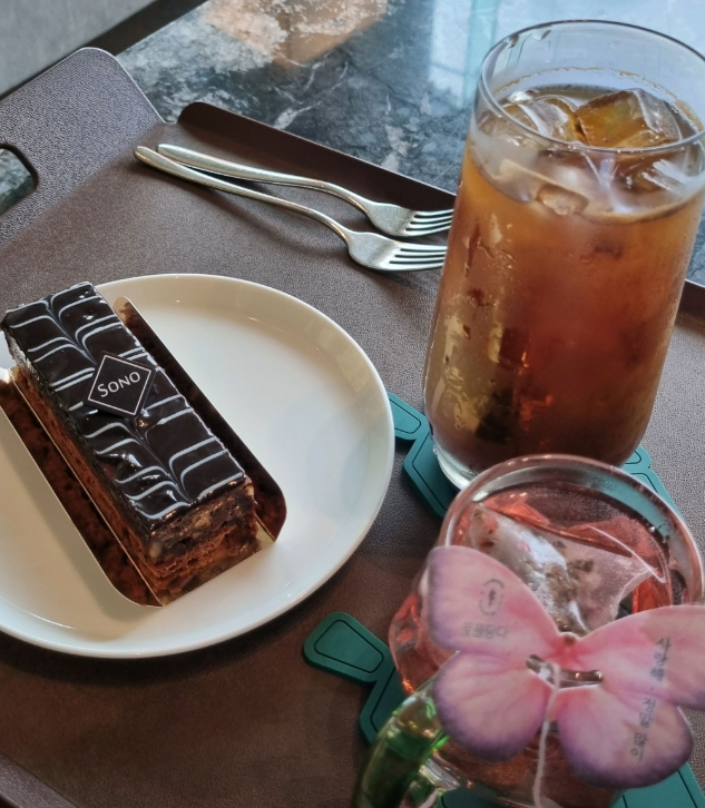 생방송 투데이 고성 더엠브로시아 카페 커피 경치 맛집