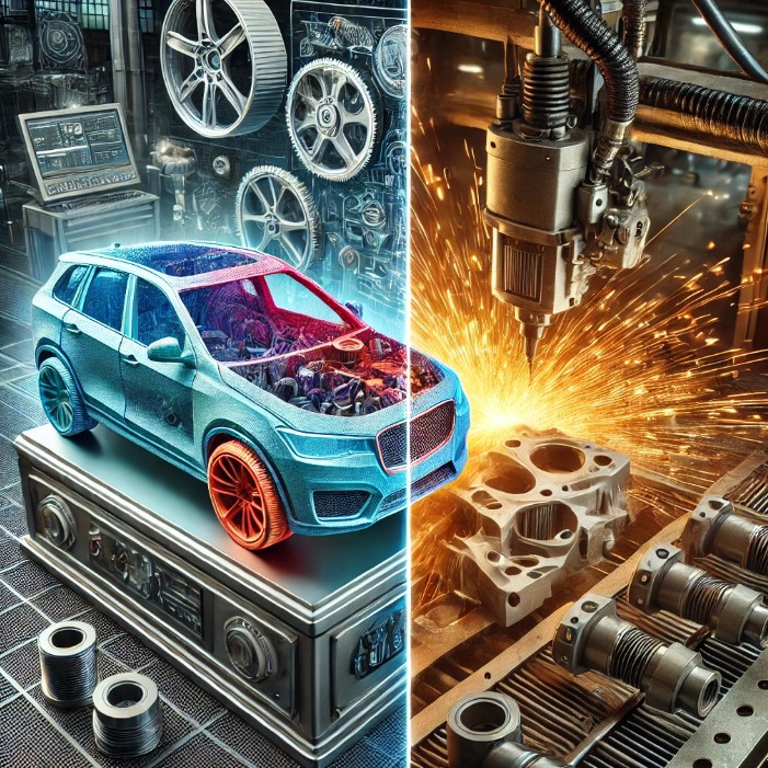 3D 프린팅 vs CNC 가공, 차이점에 관련 이미지