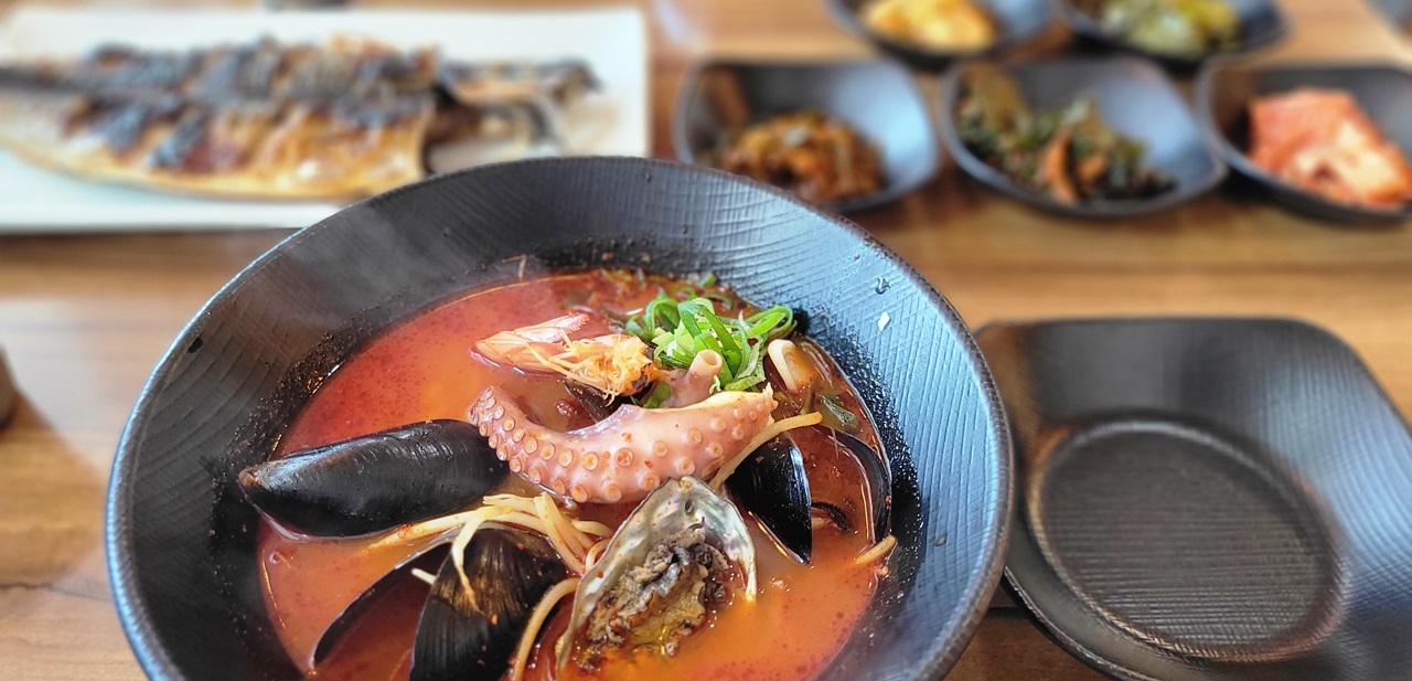 협재해수욕장-돌갱이네집-해물라면