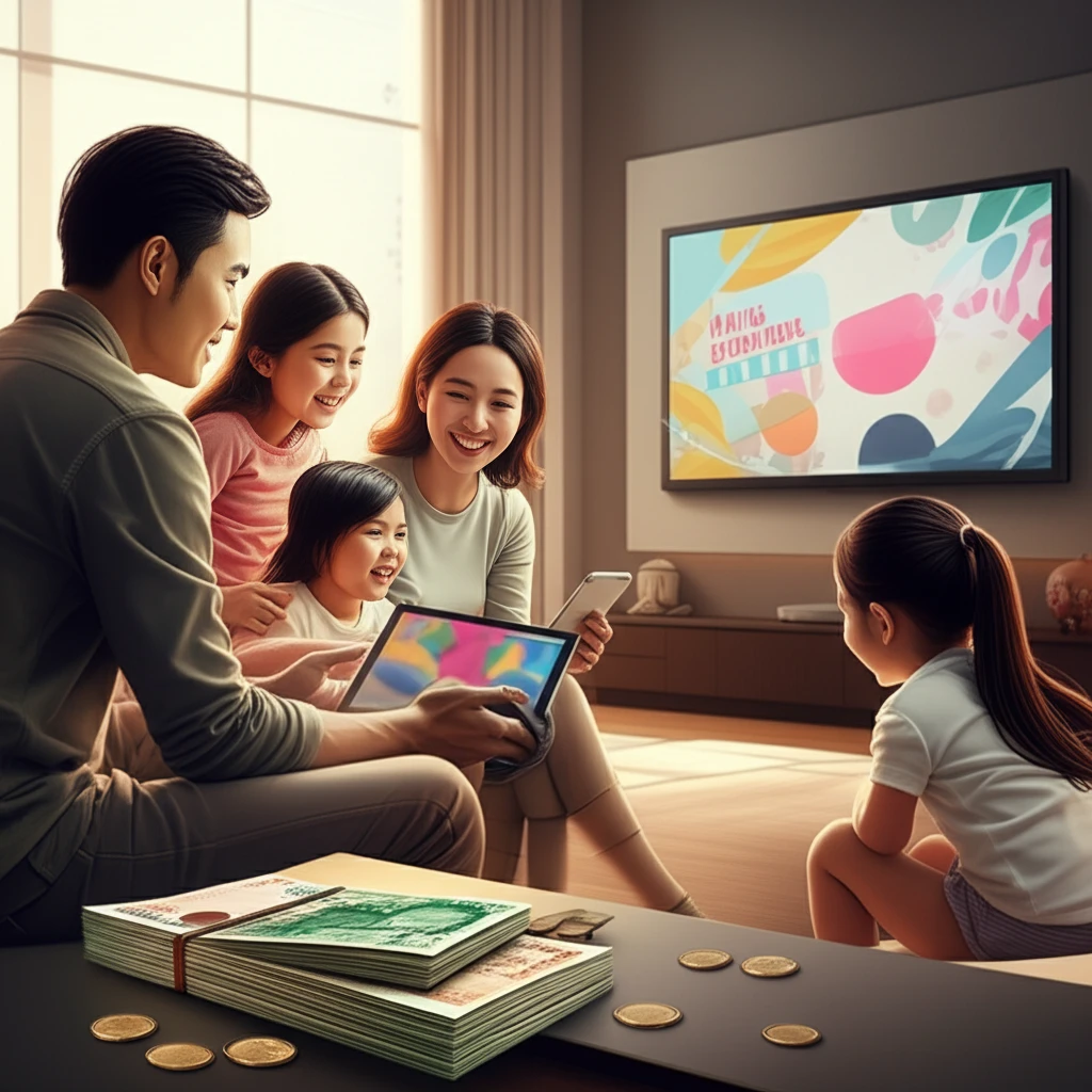 IPTV 월 요금 대신 가족 통신 습..