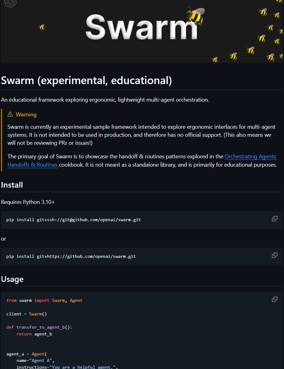 OpenAI Swarm