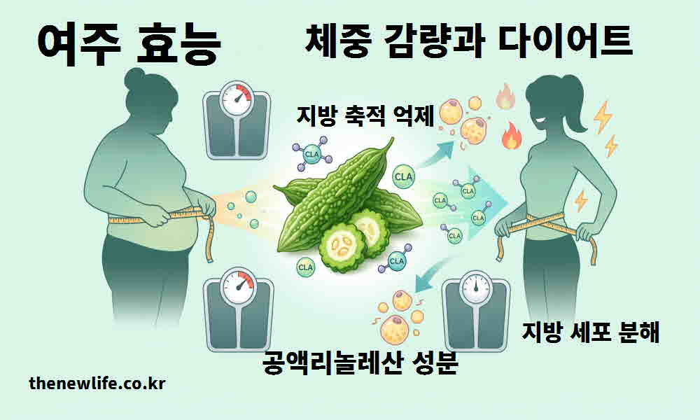 여주 효능 체중 감량 다이어트
