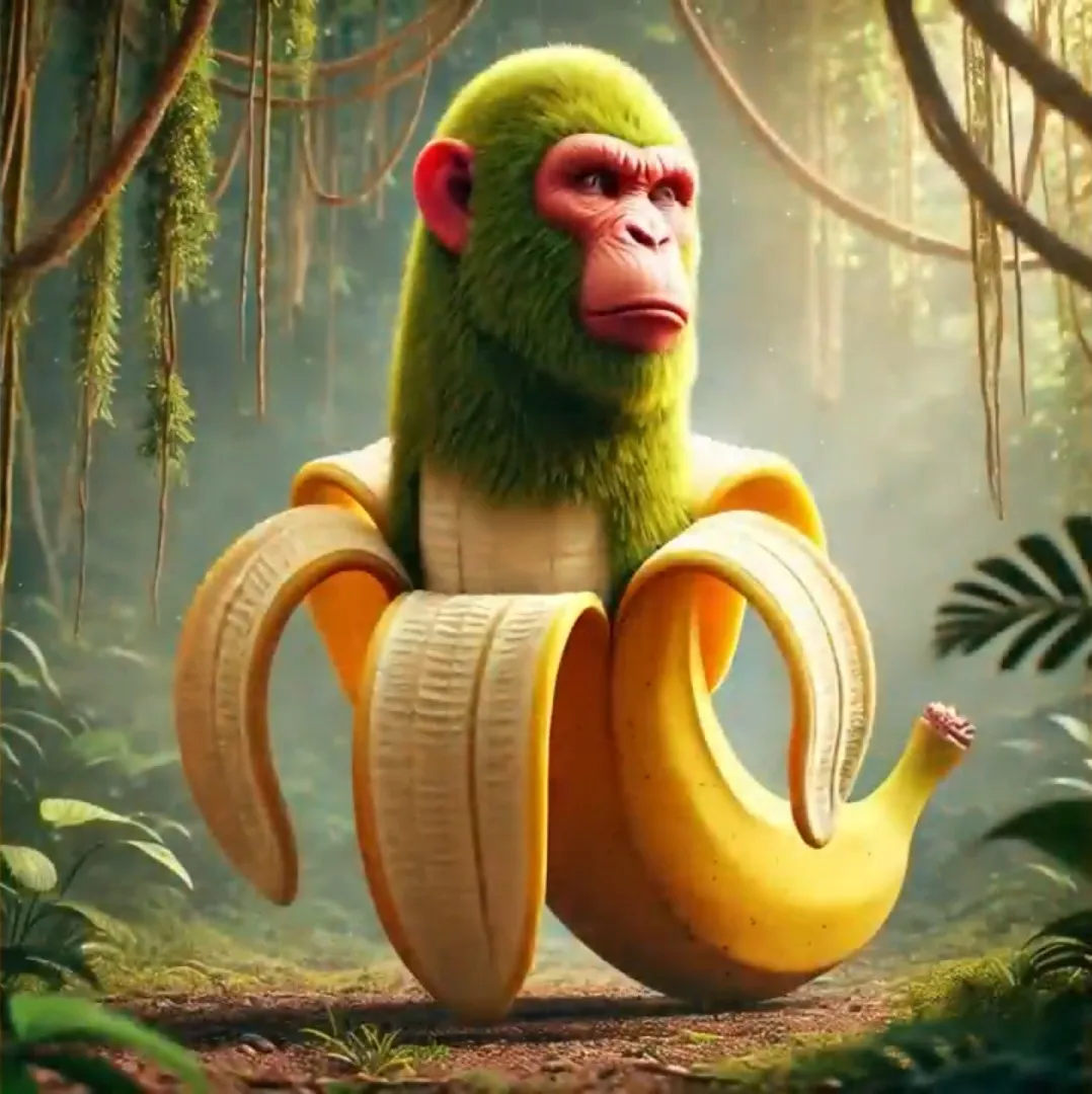 침팬치니 바나니니 이미지