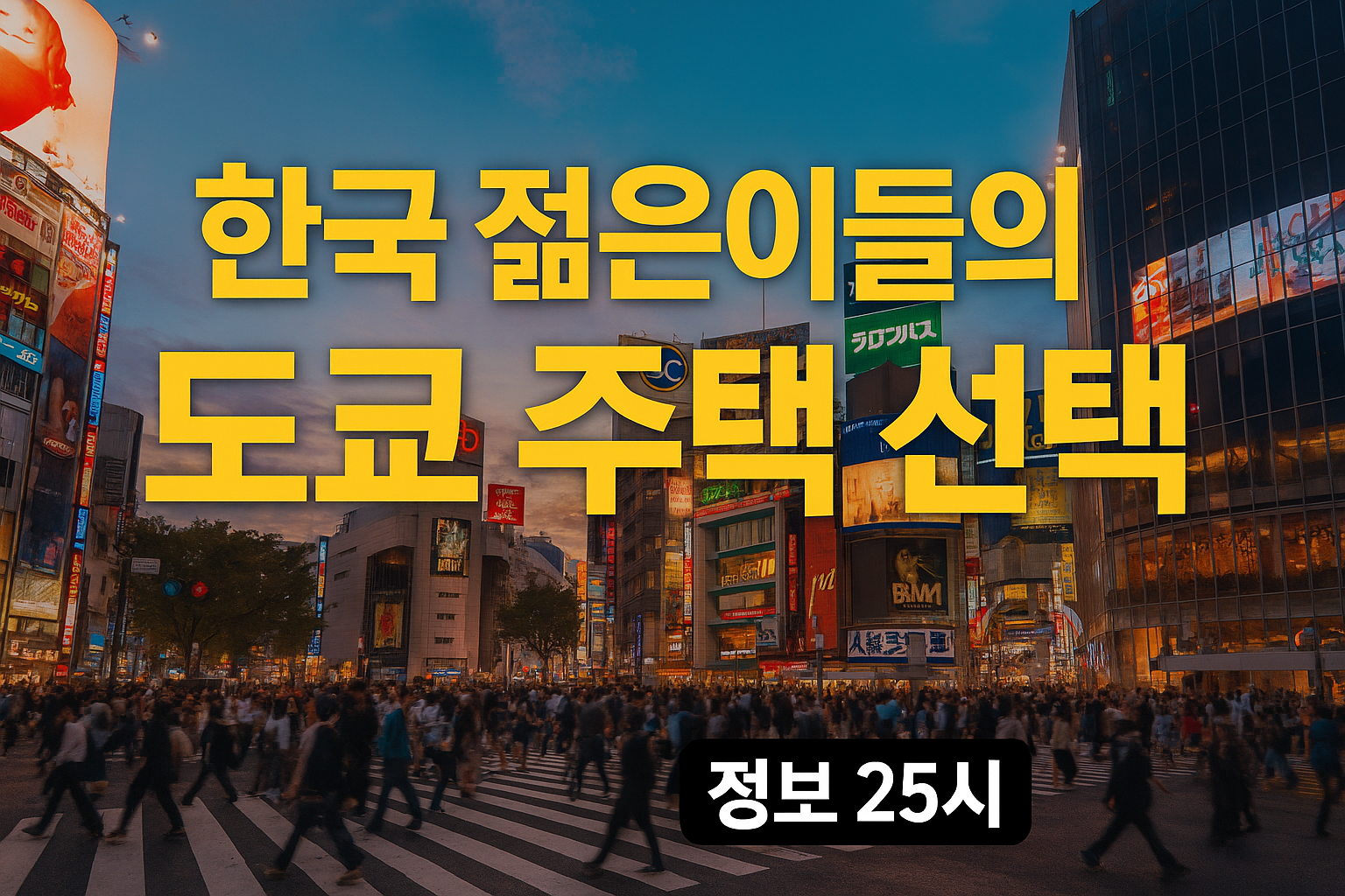 한국의 젊은이들이 도쿄 주택을 구입하는 진짜 이유 이미지