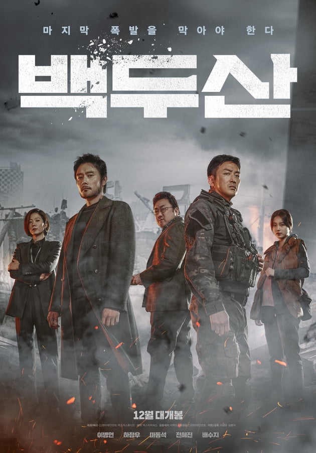 영화 백두산 포스터