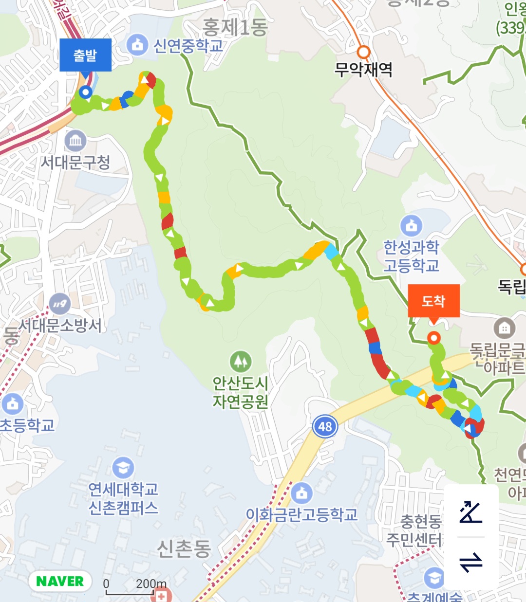 백련산안산