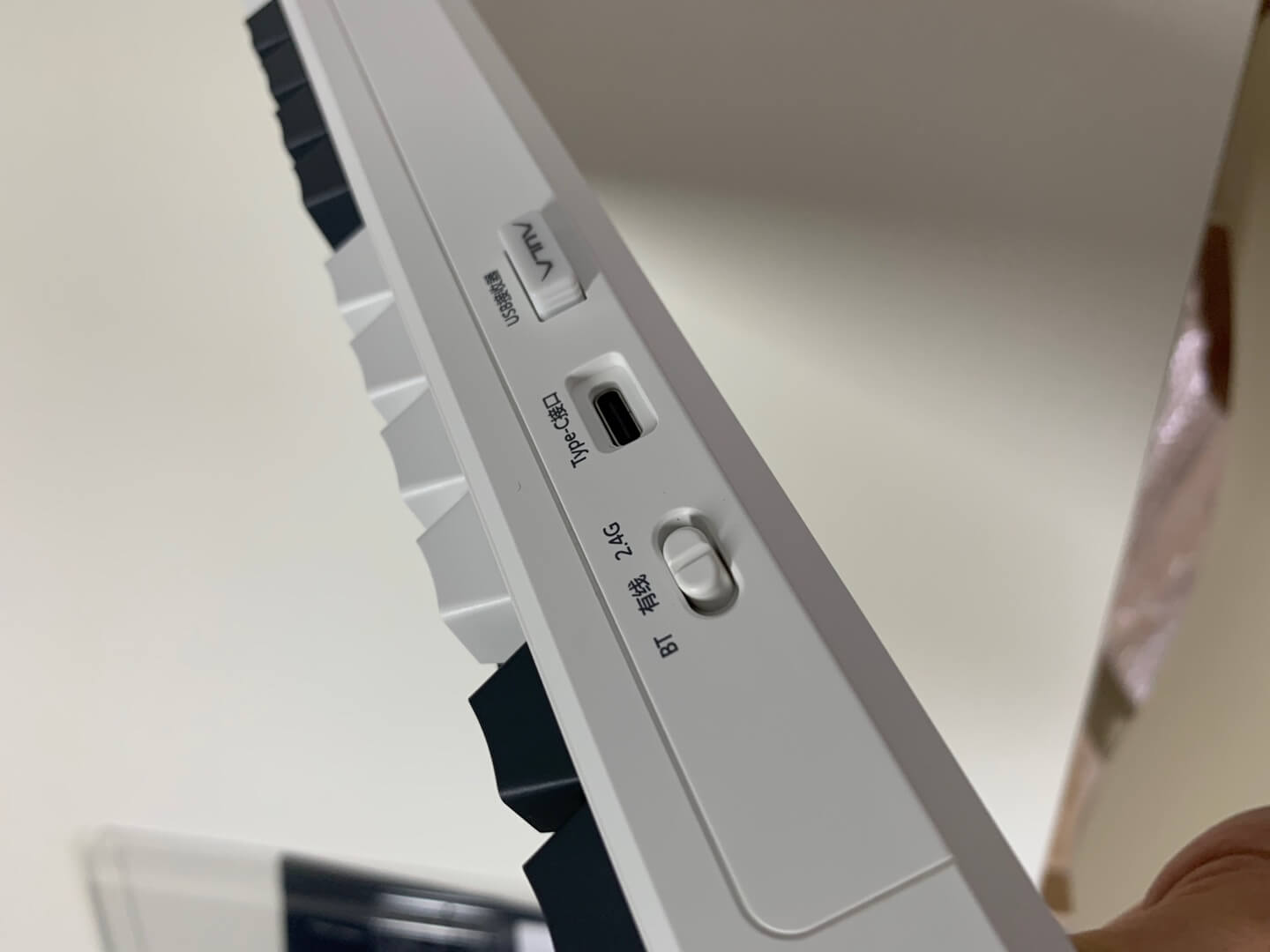 독거미 키보드 AULA F87 Pro 황축