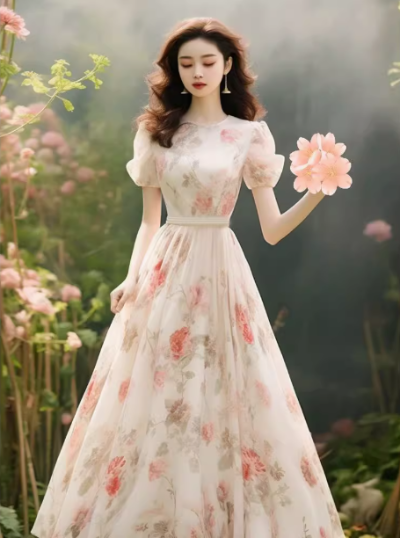 2025년 유행할 여성 원피스 / 플라워 패턴 원피스