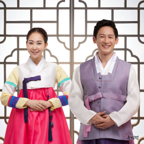 남자-여자-한복