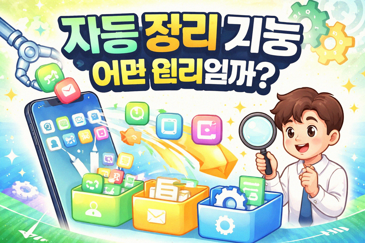 사진 파일 스마트폰에서 자동으로 정리되는 기능, 뭘까