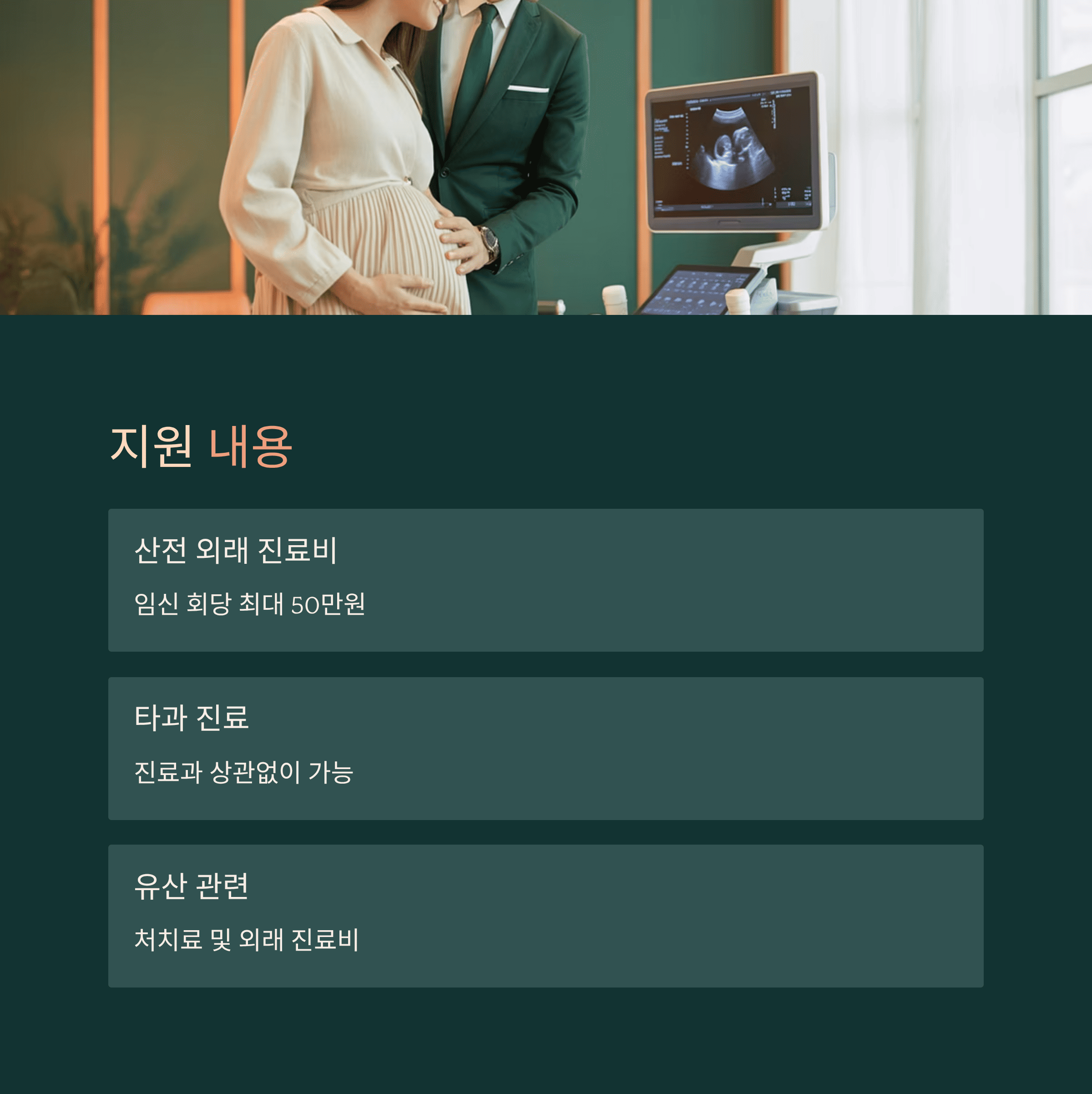 서울시 35세 이상 임산부 의료비 최대 50만원 지원 사업 지원 내용