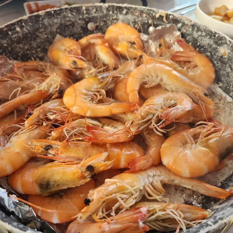 창우수산 대하구이