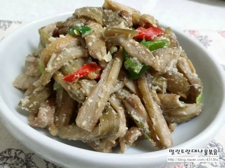 토란대 나물 볶음 삶는 법을 정리_8