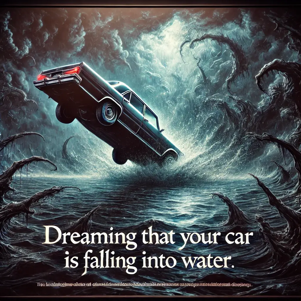 차가 물에 빠지는 꿈 해몽