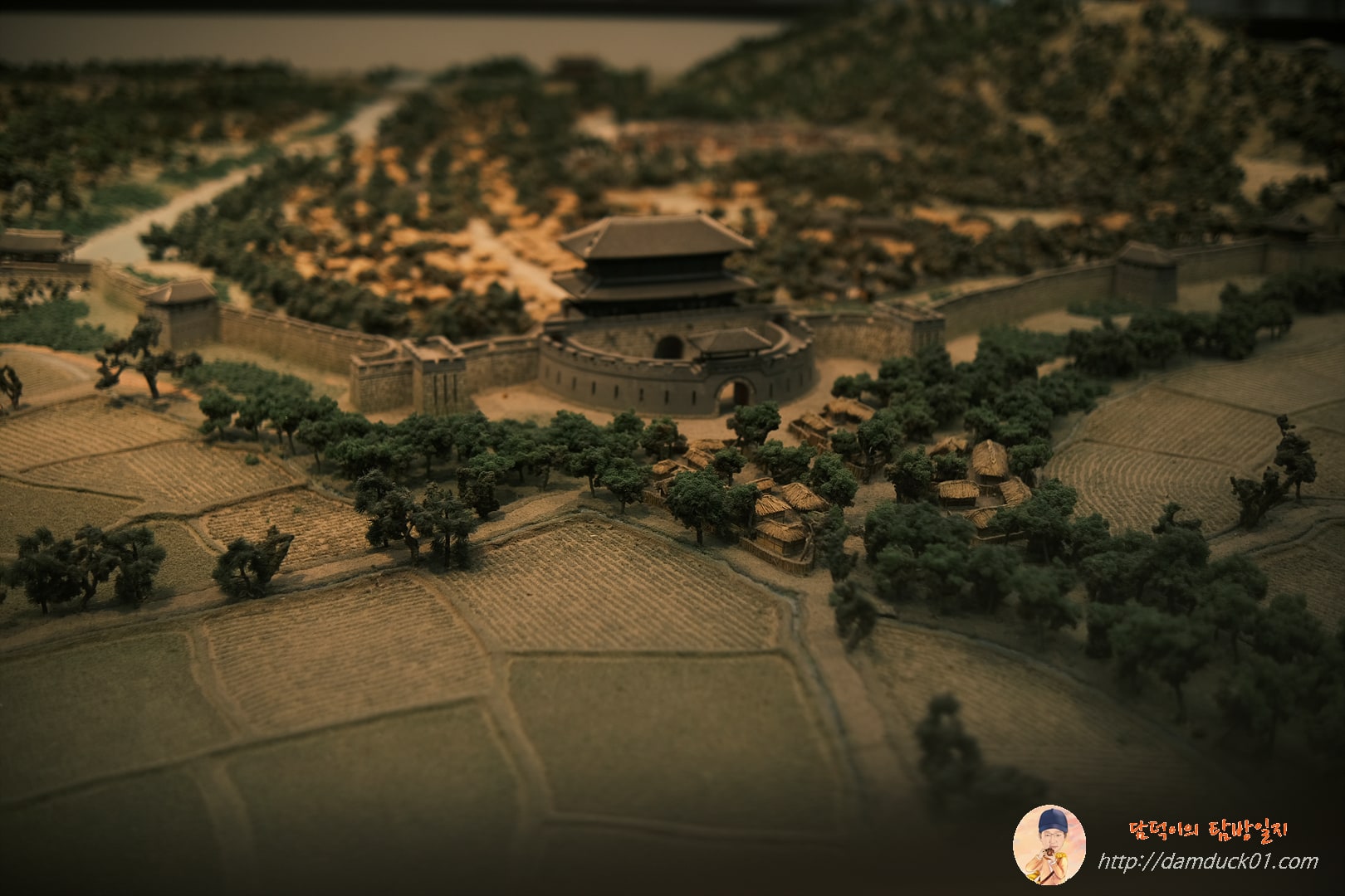 수원 화성 디오라마