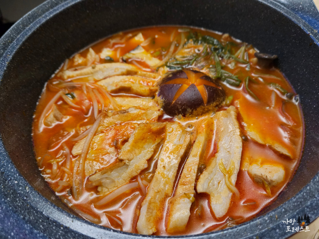 봉담 봉수육 수육나베