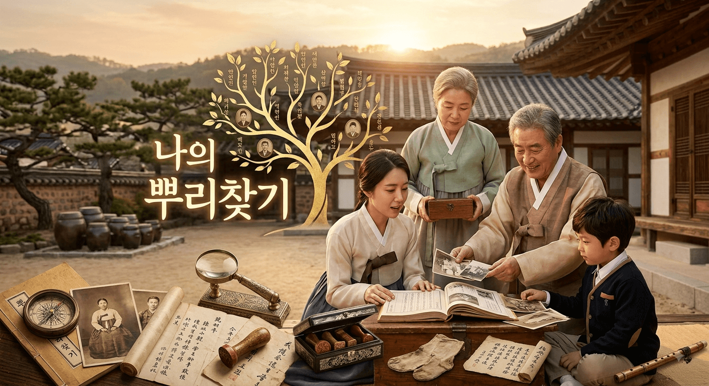 뿌리를 찾아서 사이트