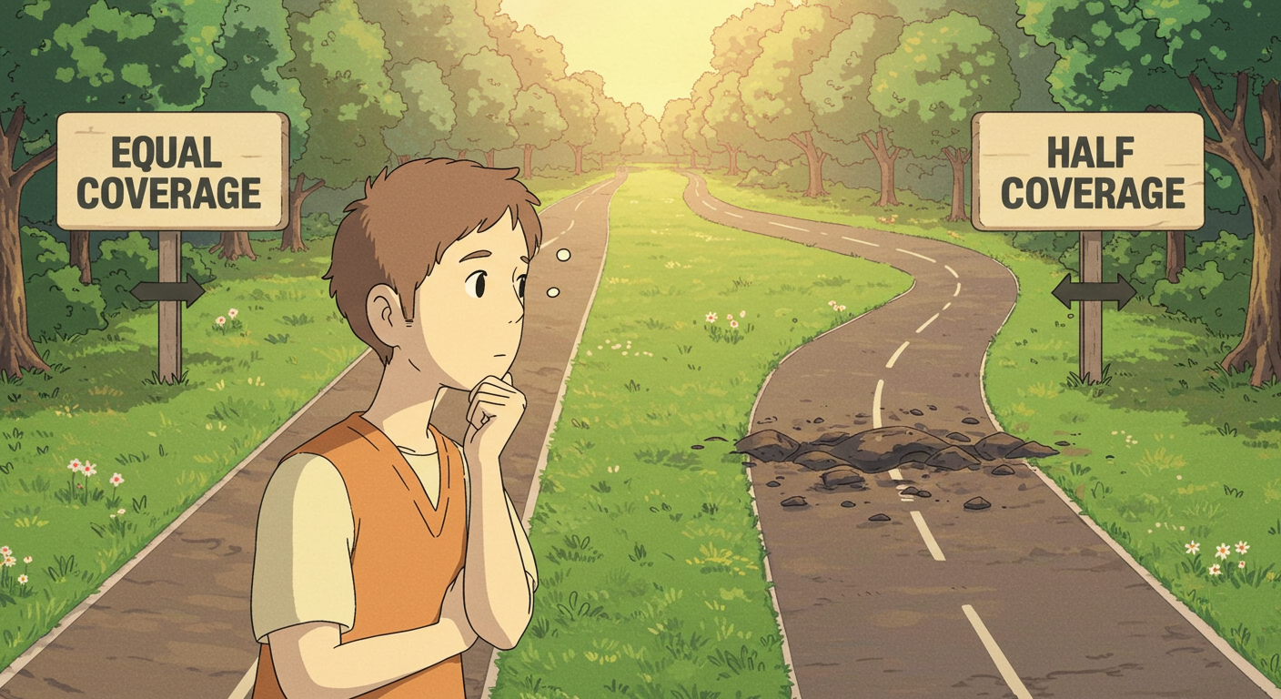 동일 보장형과 절반 보장형 중 나에게 맞는 암보험 전략 선택