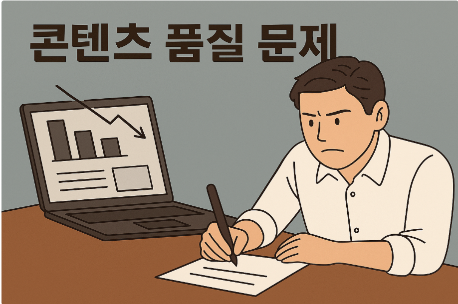 개선 방향을 설정하는 로드맵 형태의 분석