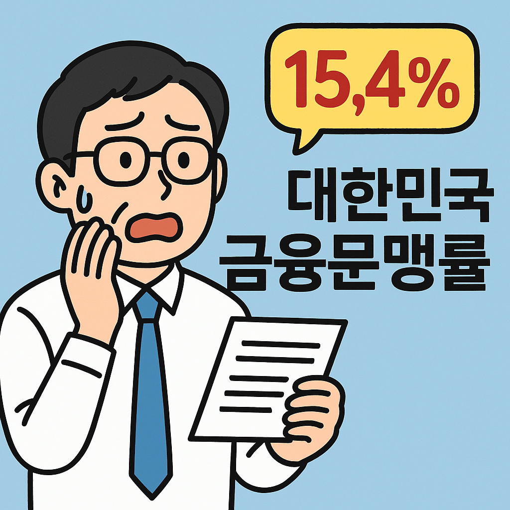 대한민국, 왜 이렇게 금융 문맹률이 높을까?