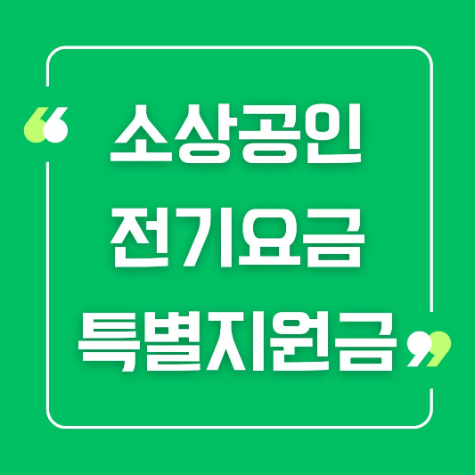 소상공인 특별지원금