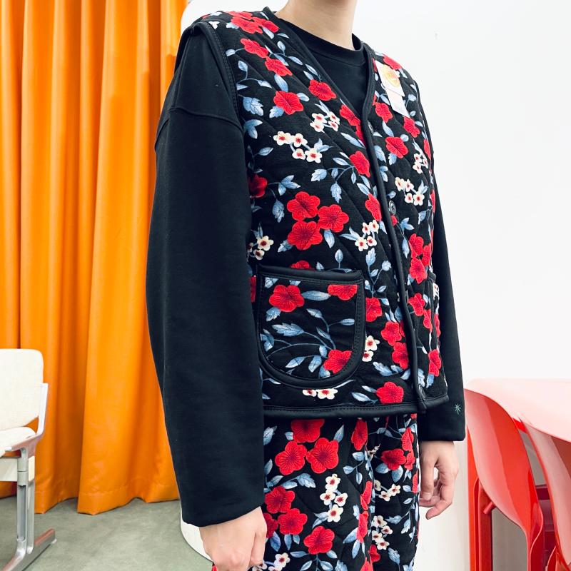 김장조끼 김장바지 겨울 일바지 누빔 여성 엄마 할머니 선물 방한 보온 시골 촌캉스