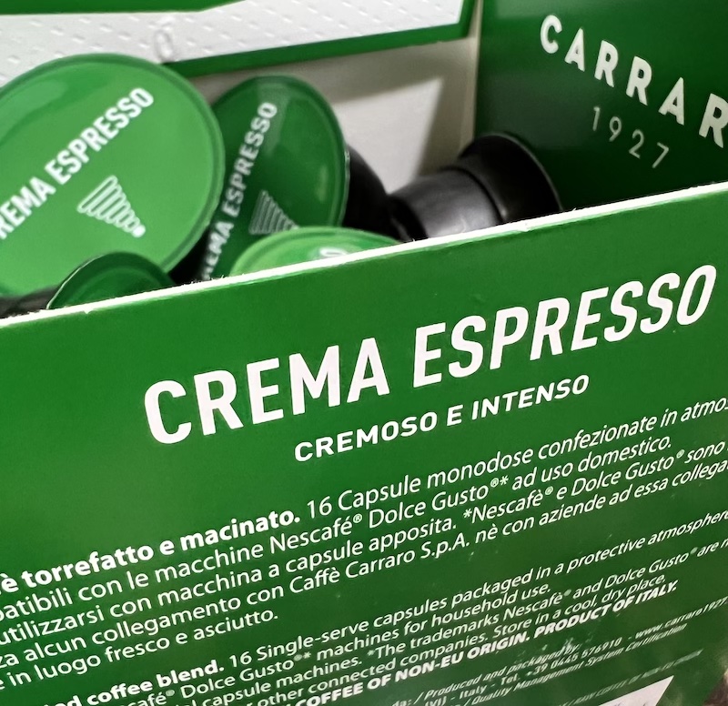 에스프레소 캡슐 cream espresso