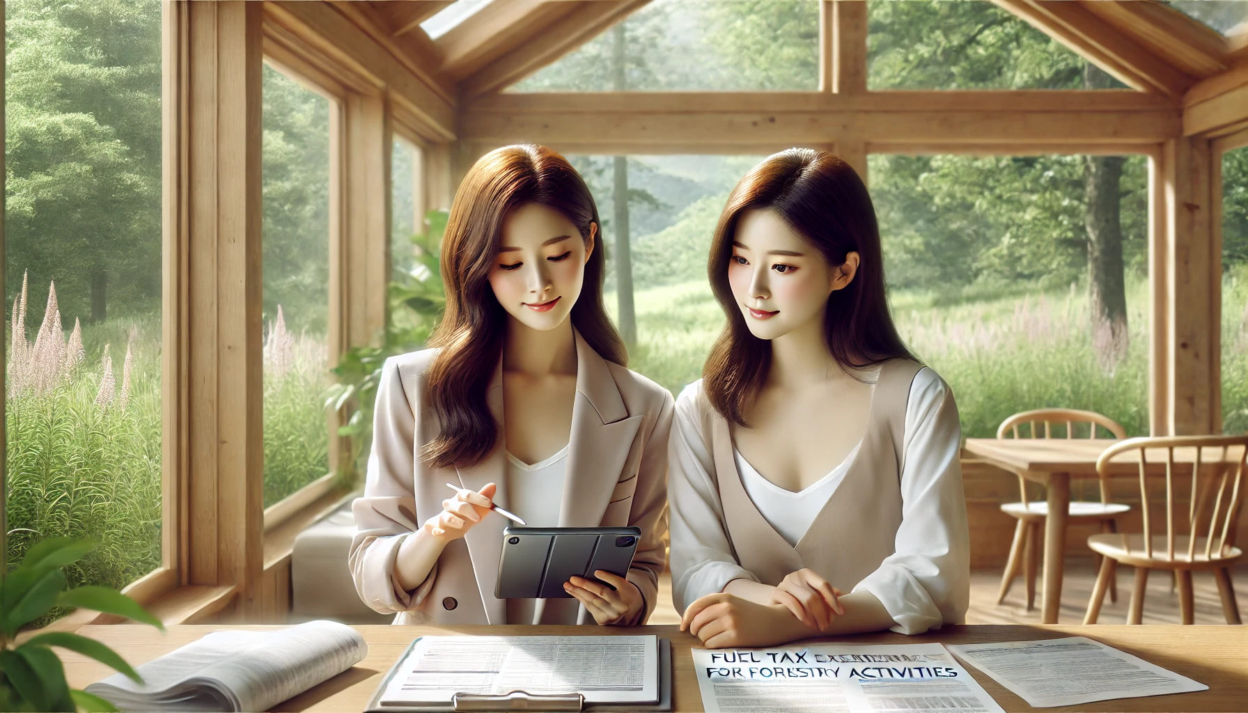 임업용 유류세 감면 신청 방법 확인하는 이미지