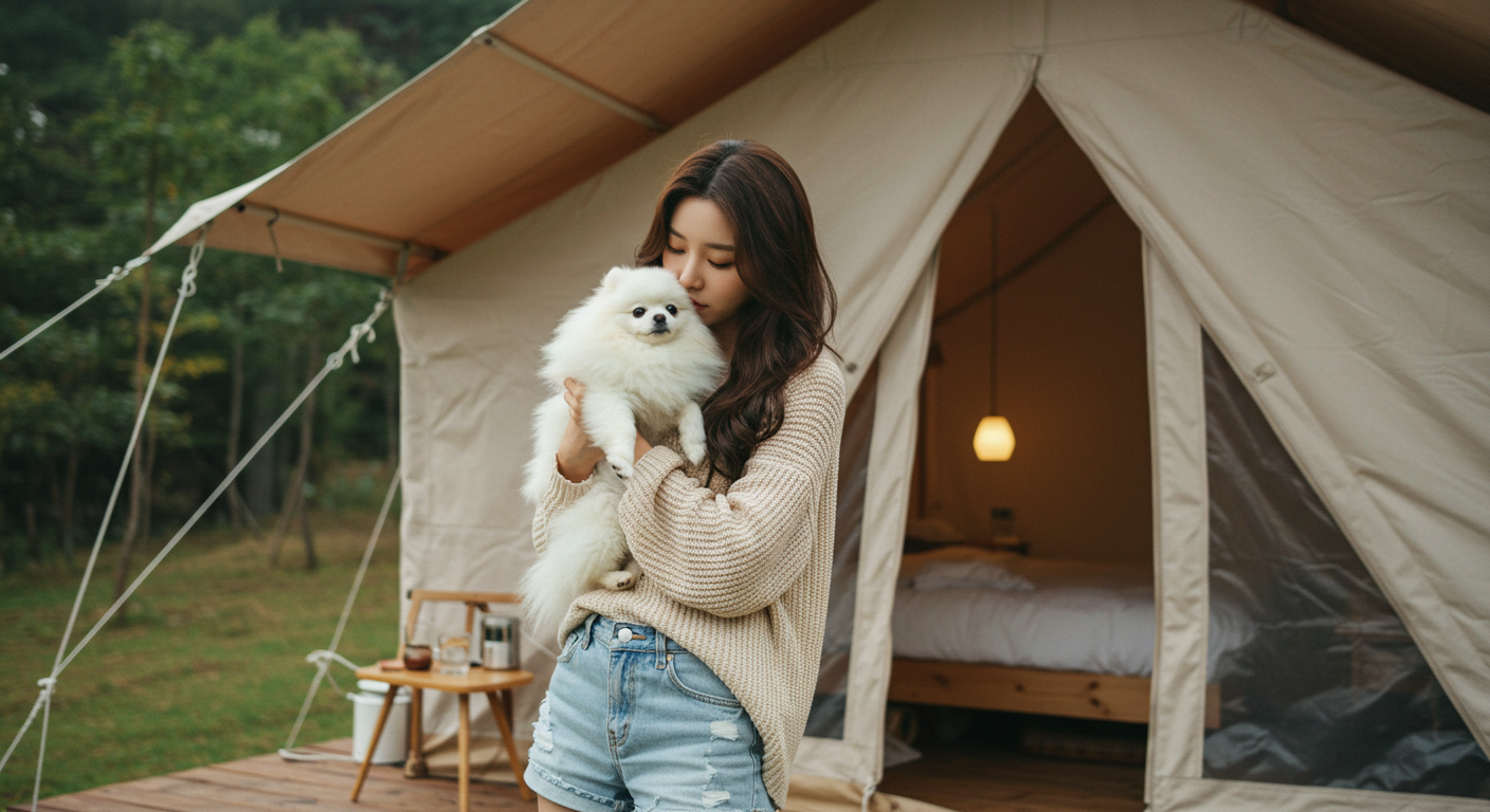 강아지 동반 숙소