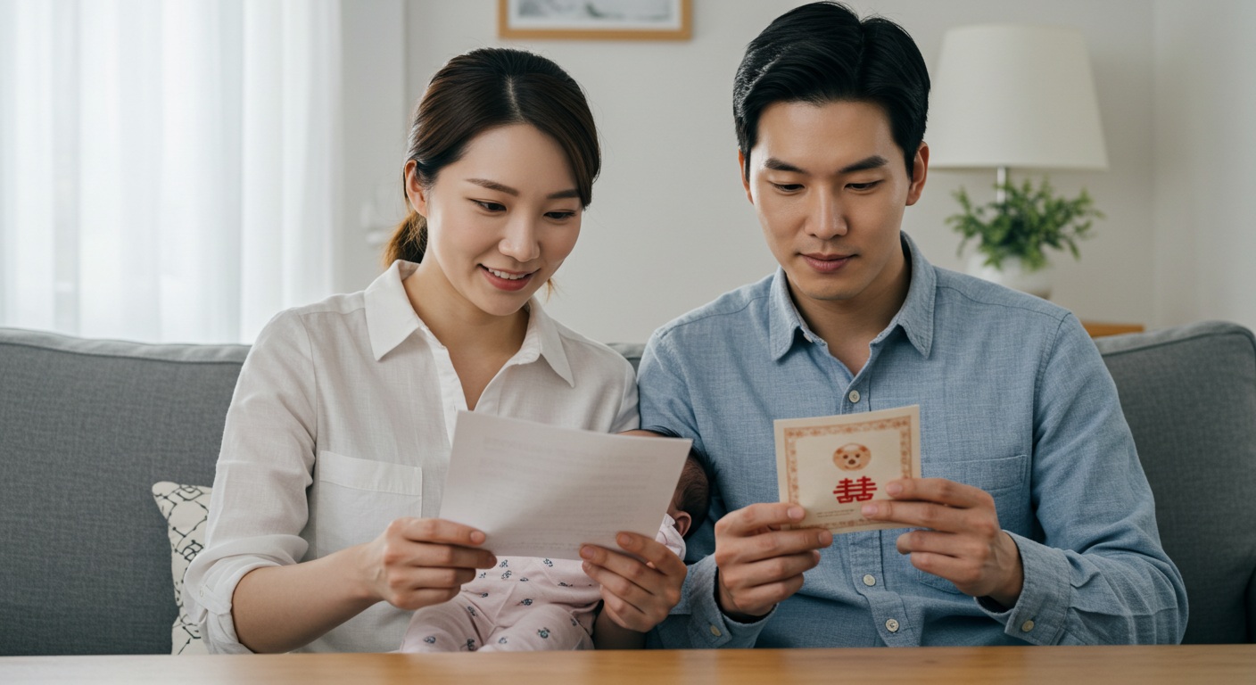 국민행복카드와 태아 초음파 이미지